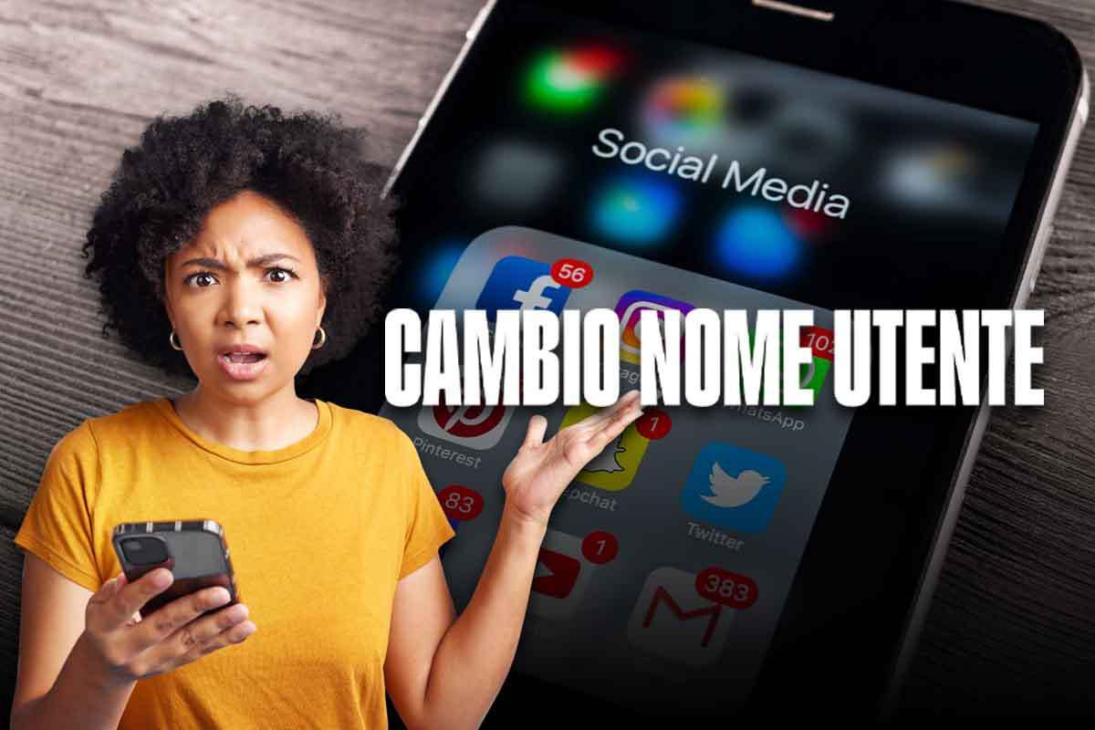 social network cambio nome